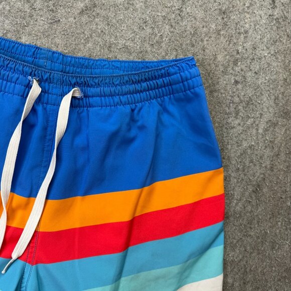 Chubbies Athletic Shorts Men S Blue Orange White Liner 7" Performance Stretch - Picture 3 of 16